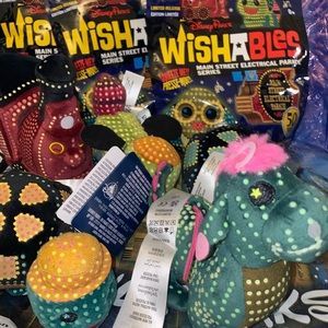 Disney Wishables Main Street Electrical Parade Mystery Plush - SET with VARIANT